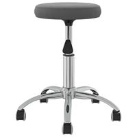 vidaXL Eetkamerstoelen 6 st fluweel donkergrijs