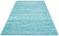 Carpet City Hoogpolig vloerkleed Shaggy Uni 500 Shaggy-vloerkleed, unikleurig, ideaal voor woonkamer & slaapkamer, lange pool, zacht