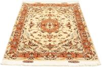 morgenland Wollen kleed Farahan vloerkleed met de hand geknoopt beige