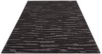 Carpet City Teppich SANTORINI 58394, rechteckig, 5 mm Höhe, 3D-Design: Flor erzeugt ein Hoch-Tief-Effekt, In- und Outdoor geeignet