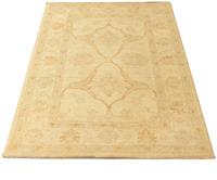 morgenland Wollen kleed Farahan vloerkleed met de hand geknoopt beige