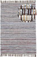 Carpetfine Teppich Kelim Chindi, rechteckig, 6 mm Höhe, Flachgewebe Wendeteppich mit Fransen, Wohnzimmer