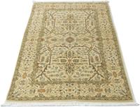 morgenland Wollen kleed Farahan vloerkleed met de hand geknoopt beige