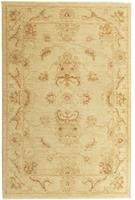 morgenland Wollen kleed Farahan vloerkleed met de hand geknoopt beige