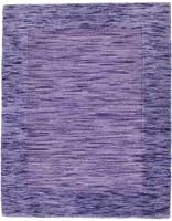Morgenland Wollteppich Loribaft Teppich handgewebt lila, rechteckig, 8 mm Höhe, Kurzflor