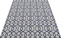 Carpet City Teppich Cotton, rechteckig, 5 mm Höhe, Flachflor, reine Baumwolle, Wohnzimmer