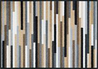 wash+dry by Kleen-Tex Teppich "Mikado Stripes", rechteckig, modernes Streifen Design, rutschhemmend, waschbar