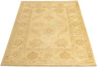 morgenland Wollen kleed Farahan vloerkleed met de hand geknoopt beige