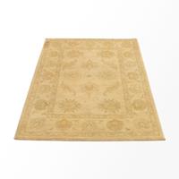 Wollteppich Farahan Teppich handgeknüpft beige, morgenland, rechteckig, Höhe: 7 mm