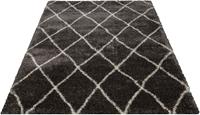 Merinos Hochflor-Teppich Floki 80075, rechteckig, 70 mm Höhe, besonders weich durch Microfaser, Wohnzimmer