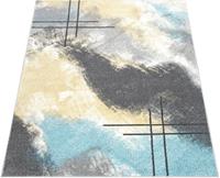 Paco Home Vloerkleed Petit 481 Abstract motief, pastelkleuren, woonkamer