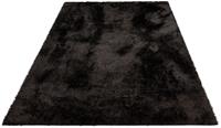 Home affaire Hochflor-Teppich Malin, rechteckig, 43 mm Höhe, Shaggy, Uni Farben, leicht glänzend, besonders weich durch Microfaser, Wohnzimmer