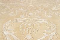 morgenland Wollen kleed Design-vloerkleed met de hand geknoopt beige handgeknoopt