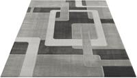 Home affaire Teppich Anesa, rechteckig, 12 mm Höhe, mit handgearbeitetem Konturenschnitt, Wohnzimmer