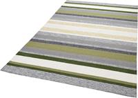 Gino Falcone Teppich Rosetta-Stripes, rechteckig, 20 mm Höhe, In- und Outdoor geeignet, Wohnzimmer
