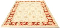 morgenland Wollen kleed Farahan vloerkleed met de hand geknoopt beige