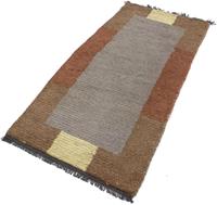 Wollteppich Nepal Teppich handgeknüpft grau, morgenland, rechteckig, Höhe: 18 mm, handgeknüpft