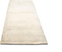 morgenland Wollen kleed Nepal vloerkleed met de hand geknoopt beige