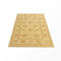 morgenland Wollen kleed Farahan vloerkleed met de hand geknoopt beige