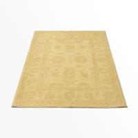 morgenland Wollen kleed Farahan vloerkleed met de hand geknoopt beige