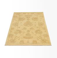 morgenland Wollen kleed Farahan vloerkleed met de hand geknoopt beige