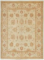 morgenland Wollen kleed Farahan vloerkleed met de hand geknoopt beige