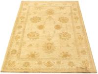 morgenland Wollen kleed Farahan vloerkleed met de hand geknoopt beige