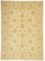 morgenland Wollen kleed Farahan vloerkleed met de hand geknoopt beige