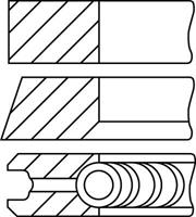 Goetze Engine Kolbenringsatz  08-145106-00