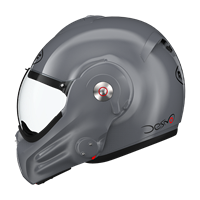ROOF Desmo Dark Silver Modular Helmet