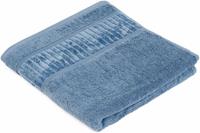 Gözze Handdoeken Uni - bio badstof als set, bio-katoen, pastel kleuren, met geschoren randdessin (2 stuks)