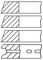 Goetze Engine Kolbenringsatz  08-520600-00