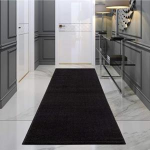 Carpet City Teppich Fancy, rechteckig, 12 mm Höhe, Kurzflor, Einfarbig, 3D-Optik, Wohnzimmer