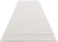 Carpet City Vloerkleed Fancy Korte pool, uni, 3D-look, zigzag-look