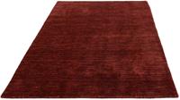 morgenland Design-vloerkleed Designer uni rosso 182 x 131 cm Zeer zachtpolig