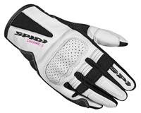 Spidi Charme 2 Black White Motorcycle Gloves