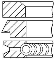 Goetze Engine Kolbenringsatz  08-520300-00