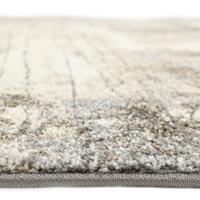 Merinos Marmer Design Vloerkleed - Ibiza 601-99 Earth - Grijs-Beige-Ø 120 cm