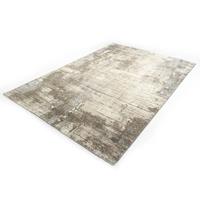 Merinos Marmer Design Vloerkleed - Ibiza 601-99 Earth - Grijs-Beige-140 x 200 cm