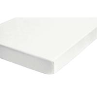 Castell Jersey-Stretch Spannbettlaken 90x200 cm - 100x200 cm Weiß