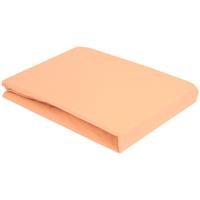 Estella Baumwolle Feinjersey Spannbettlaken 140x200 cm - 150x200 cm Apricot