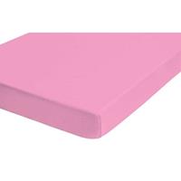 Biberna Jersey-Stretch Spannbettlaken Spannbetttuch 90x200 cm - 100x200 cm Pink