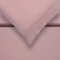 Vandyck Dekbedovertrek Pure 07 Yd W.Band sepia pink 140x220