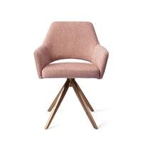 Jesper Home Eetkamerstoel 'Yanai' Turn Rose, kleur Pink Punch