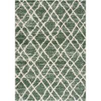 Carpet city Shaggy Pulpy 540 Gruen grün Gr. 80 x 150
