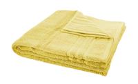 LAVIDA Duschtuch  Soft Cotton ¦ gelb ¦ reine Micro-Baumwolle, Baumwolle ¦ Maße (cm): B: 70  - Möbel Kraft