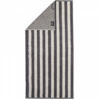 Cawö Handtücher Reverse Wendestreifen 6200 - Farbe: anthrazit - 77 Waschhandschuh 16x22 cm