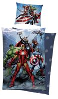 Marvel dekbedovertrek Avengers junior 140 x 200/65 cm katoen