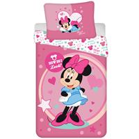 Disney Minnie Mouse Dekbedovertrek Looks - Eenpersoons - 140 X 200 Cm - Polyester