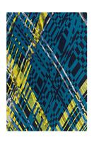 Kayoom Arte Espina Flachflorteppich Diamond 8050 Multi Blau 140cm X 200cm